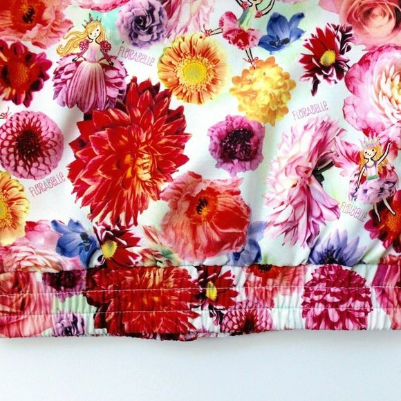 Florabelle Long Sleeve Floral Zip Bomber Jacket Size 18M - White/Pink - Picture 5 of 5